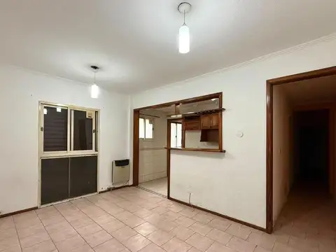 Departamento 3 ambientes con 1 baño