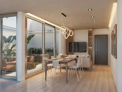 Casa de pasillo de tres dormitorios. Balcarce 1400.