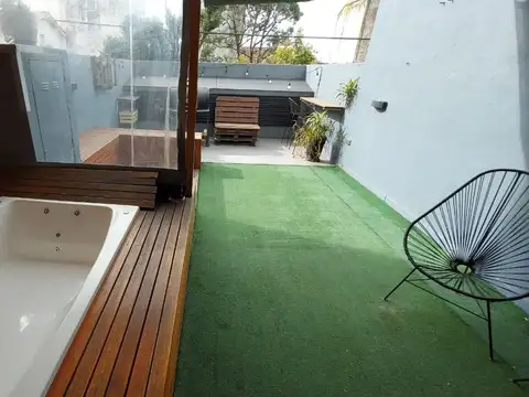 ALQUILER Monoamb. con Terraza propia Vte Lopez