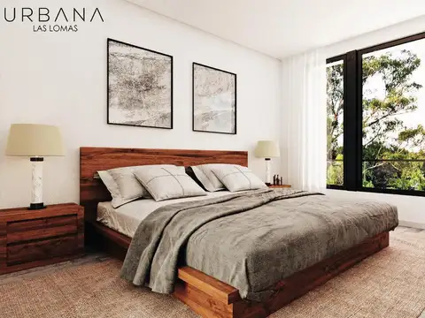 Departamento 3 ambientes con 2 baños