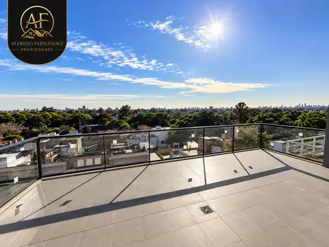 DEPARTAMENTO DE 3 AMBIENTES A ESTRENAR CON GRAN BALCON TERRAZA  SUPERFICIE TOTAL 132 M2 APROX. VISTA INIGUALABLE A LA AGRONOMIA  POSIBILIDAD DE FINANCIACION
