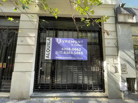 Alberti 300. Local en alquiler. Balvanera.