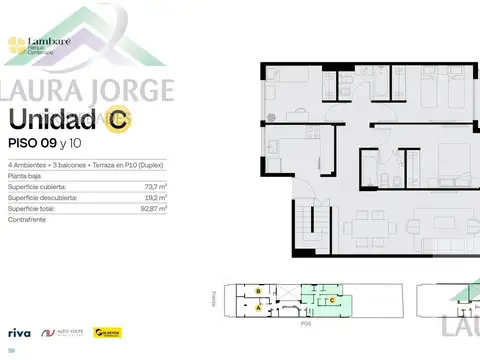 Departamento en Parque Centenario