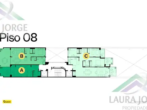 Departamento en Venta en Parque Centenario, USD 204.000