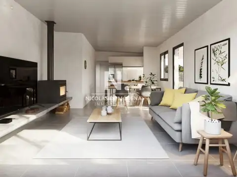 Casa 3 ambientes con 2 baños