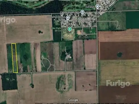 Fracción de 3 ha en venta en Pérez