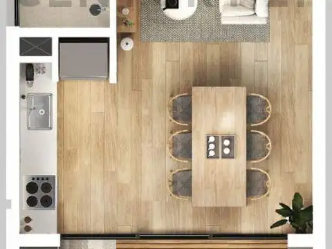 Departamento en Venta en Barrio Norte, USD 70.000