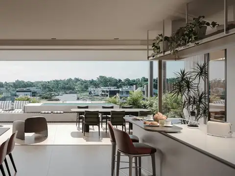 NORDELTA - Departamento de 5 ambientes con 4 suites en venta
