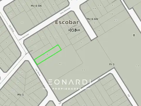 Terreno en Venta en Centro, USD 55.000