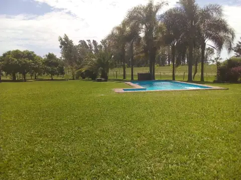 100 has. 2has de casco. Vivienda de 350 m2 cubiertos. 1000m de frente sobre ruta 42