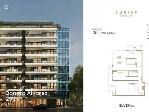 Departamento 4 ambientes con 2 baños