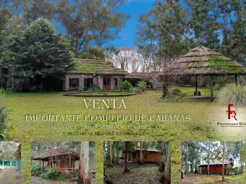 Complejo de cabañas y salón de eventos