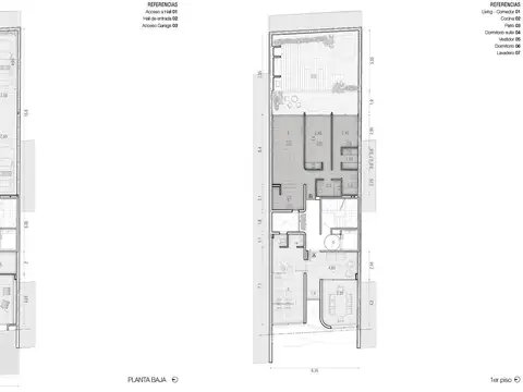 Departamento de diseño Dos dormitorios con Patio exlusivo
