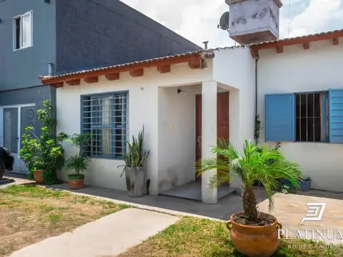 Casa 4 ambientes con 1 baño