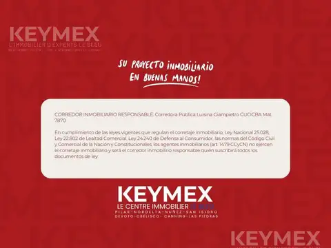 Monoambiente en Venta C/ Cochera |Cañitas