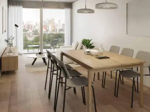 Departamento 3 ambientes con 2 baños