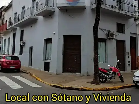 UNICO LOCAL C/SOTANO + VIVIENDA DE 4 AMB C/PTIO - S/EXPENSAS