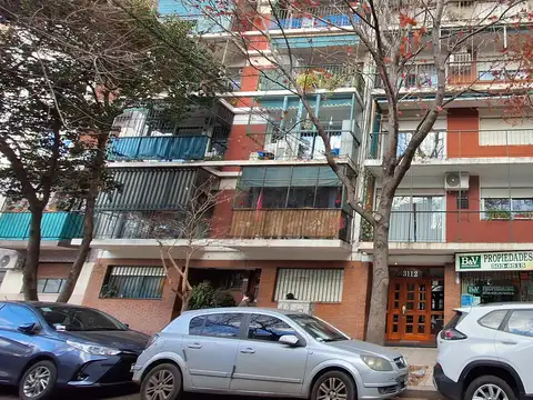DEPARTAMENTO 2 AMBIENTES LATERAL -   MUY LUMINOSO