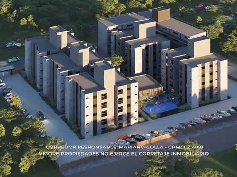 Departamento en Venta con 1 cocheras