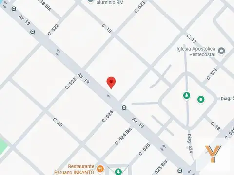 Terreno en Venta 10  mts Frente