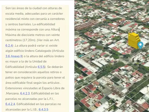 LOTE 8.66 X 25.98 U.S.A.M. Actualmente Funciona un Hotel.