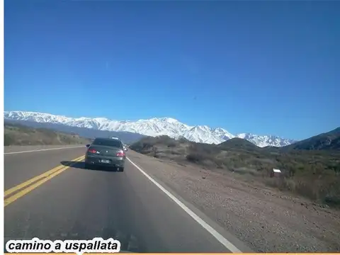 Oportunidad Hoy U$ 49000-uspallata: Ruta 7