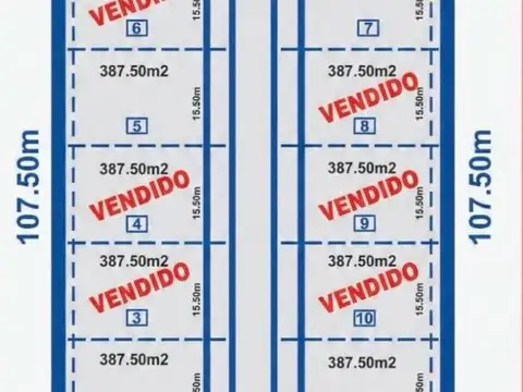 Terreno en Venta en Don Torcuato, USD 108.000