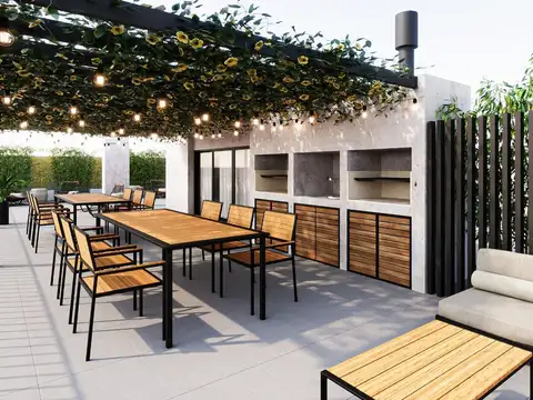 Departamento Monoambiente con 1 baño