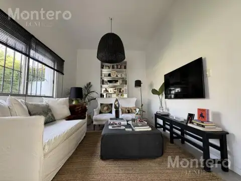 Casa de tres ambientes con jadin, parrila y terraza en Saavedra