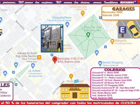 Bermudez 3156 , Piso 1