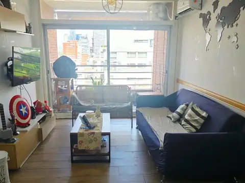 Departamento 2 ambientes con 1 baño