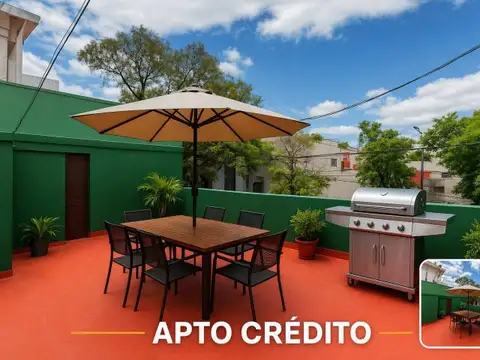VENTA - PH 3 AMBIENTES  - APTO CREDITO - TERRAZA - COCHERA - SUBTE E - FLORES