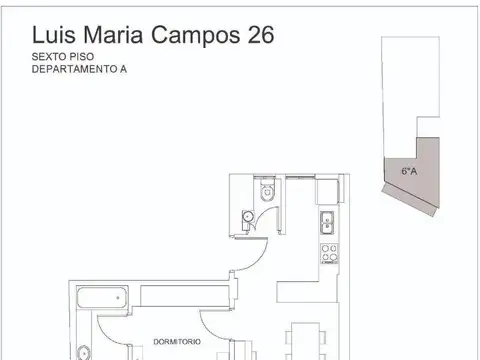 Departamento en el emprendimiento CALIX Palermo