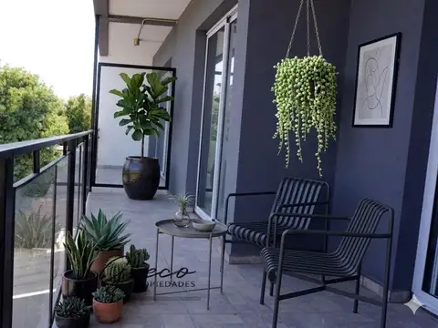 Departamento con cochera a estrenar