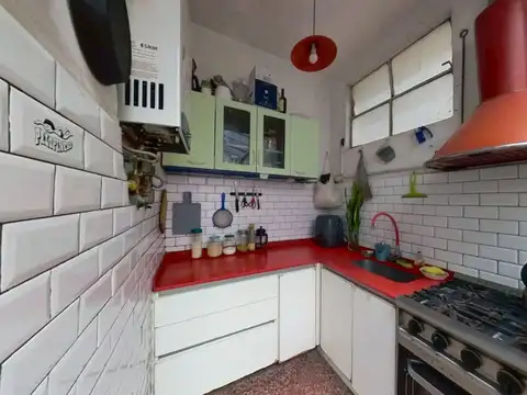 Depto Tipo Casa 3 ambientes con 2 baños