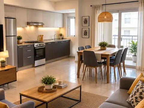 ALQUILER DEPARTAMENTO 2 AMB,  ALMAGRO, LUMINOSO , con BALCON