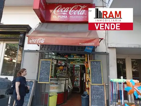 Excelente Maxikiosco y Varios sobre Av.Cabildo en Colegiales