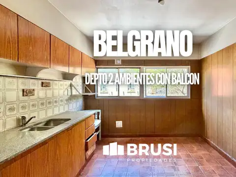 DEPARTAMENTO EN VENTA EN BELGRANO - 2 AMBIENTES CON BALCÒN LAGOS DE PALERMO