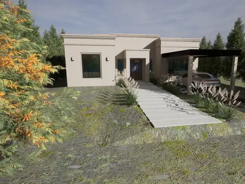 Casa 3 ambientes con 2 baños
