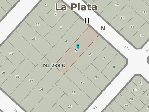 Terreno en venta en Los Hornos