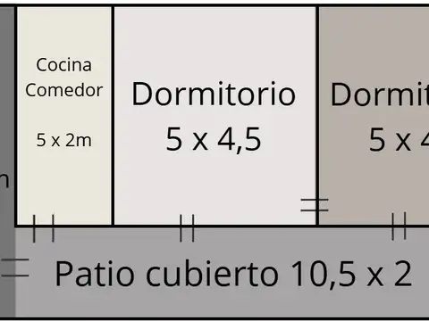 Depto Tipo Casa en Venta de 3 ambientes
