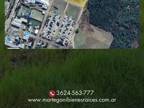 Terreno en Venta 100  mts Fondo