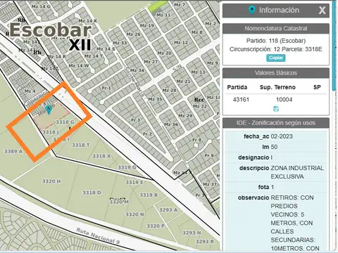 Terreno en Venta en Centro, USD 1.500.000