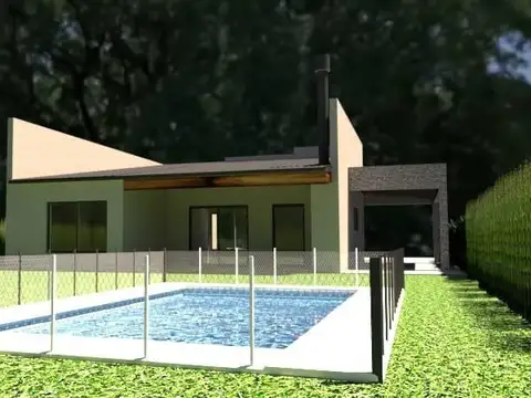 Casa 4 ambientes con 2 baños