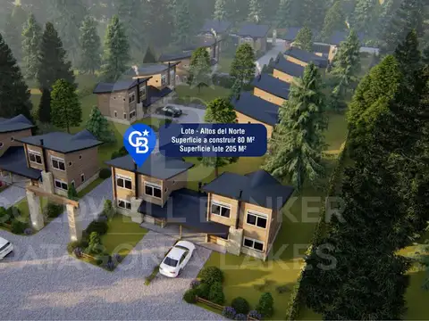 VENTA Lote/Terreno 263.22 m2 planos aprobados Cacique Antriao 650 Barrio Norte Villa la Angostura