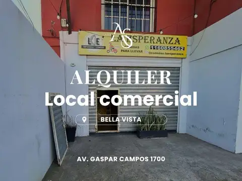 LOCAL SOBRE AVENIDA GASPAR CAMPOS