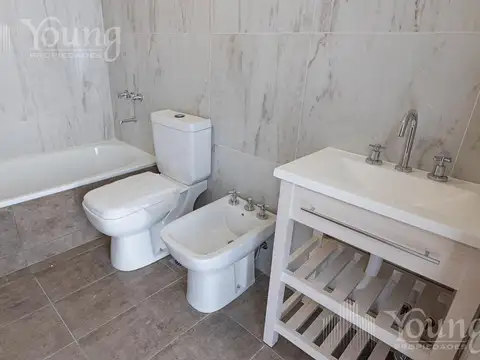 Departamento 3 ambientes con 1 baño