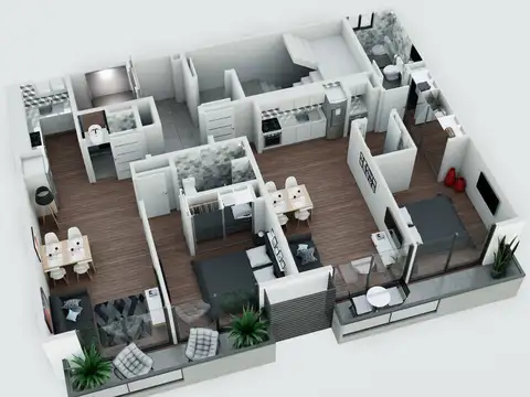 Departamento en Venta de 2 ambientes