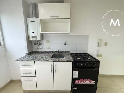Departamento 2 ambientes con 1 baño