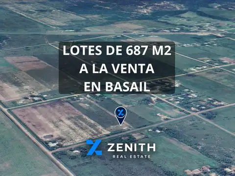 VENTA LOTES 687 M2 BASAIL